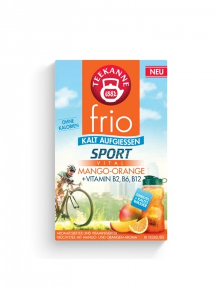 Teekanne Frio Mango orange