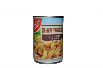 Ciuperci champignons gg 290g taiate