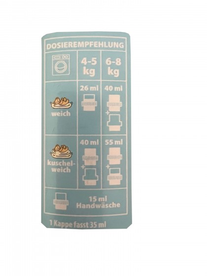 Balsam rufe Kuschel Sanft Mild 38sp 1l