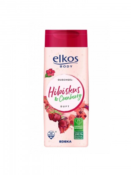 Elkos gel dus Hibiskus Cranb 300ml