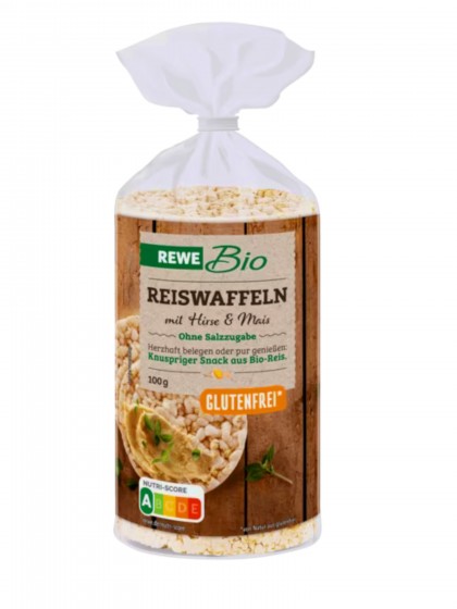 Wafe Rewe BIO mei porumb 100g