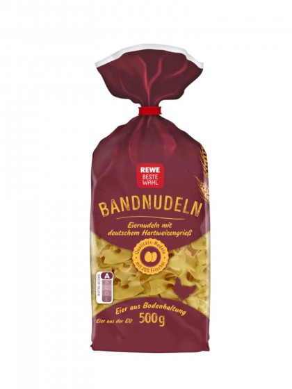 Paste Bandnudeln Rewe 500g