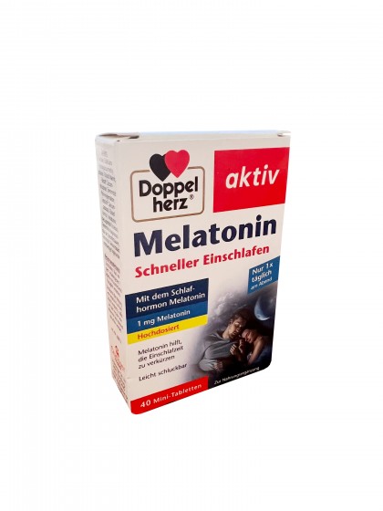 Doppelherz melatonina 1mg 40tabl