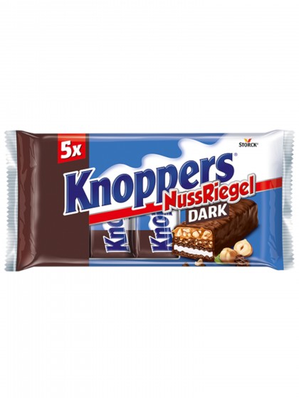 Knoppers Dark 5x40g batoane