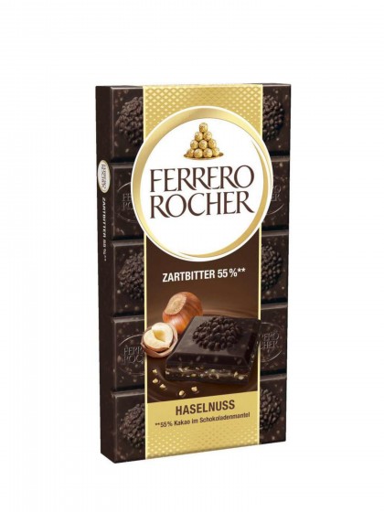 Ferrero Rocher Zartbitter 90g tabl