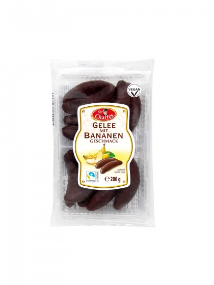 Jeleuri glazurate cu aroma de banane 200g