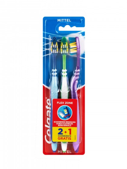 Perie dinti Colgate Flex Zone 3buc