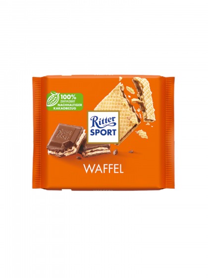 Ciocolata Ritter Sport Waffel 100g