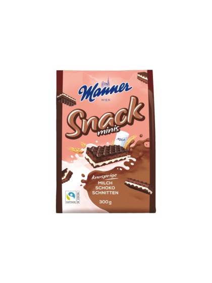 Napolitane Manner Snack Minis Cacao 300g