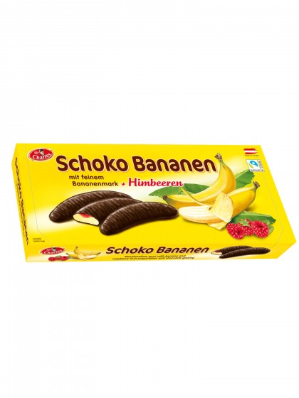 Ciocolata banane zmeura 300g