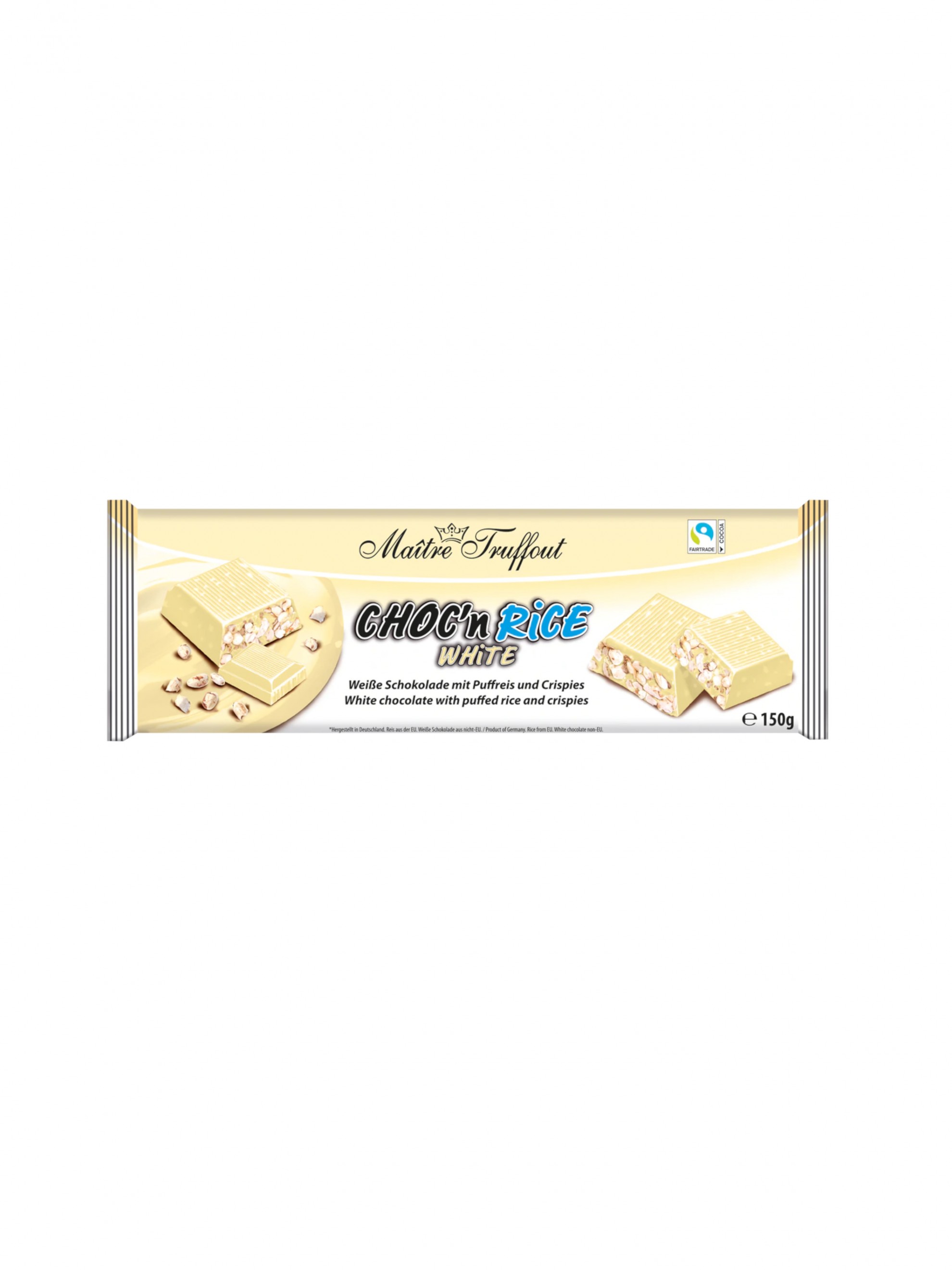 Choc n Rice cioco alba orez expandat 150g | Kurt German Market