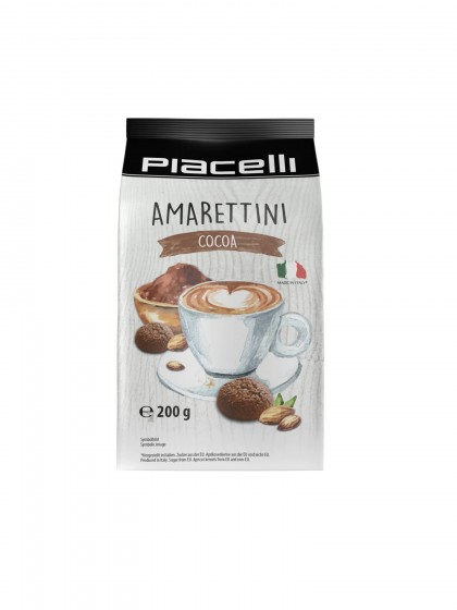Biscuiti Amarettini cacao 200g