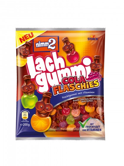 Lachgummi model sticlute cola 200g