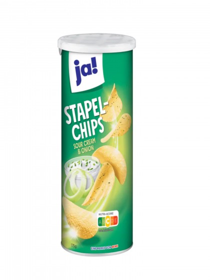 Ja Chips smantana ceapa 175g