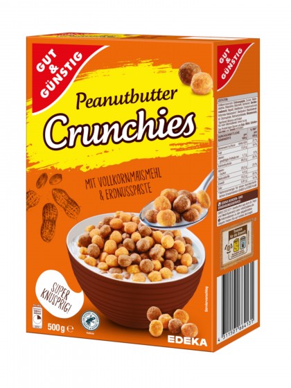 GG Peanut Butter Crunchies 500g