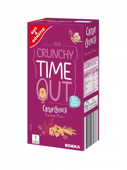 GG Knusper Muesli mai putin zahar 600g