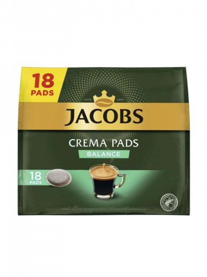 Jacobs pads balance 18buc 118g