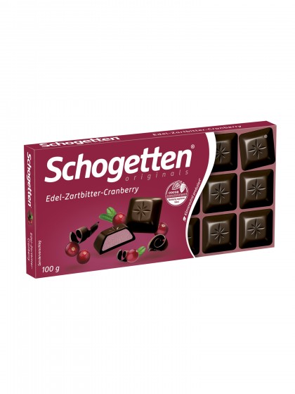 Schogetten ciocolata amaruie cranb 100g