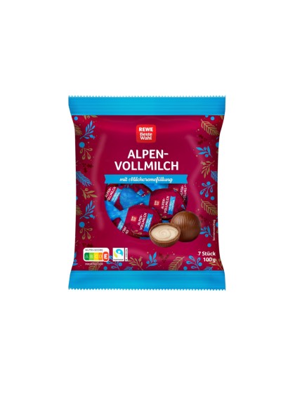 Rewe bomboane ciocolata 100g