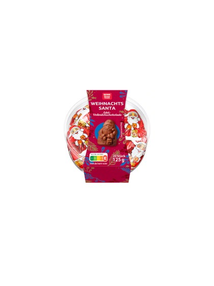 Rewe weinachts santa 125g