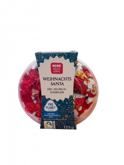 Rewe weinachts santa 125g