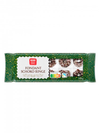 Rewe Fondant Schoko Ringe 150g