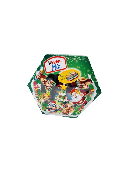Kinder Mini Mix farfurie Craciun 143g