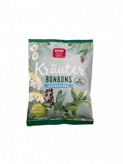 Rewe bomboane Krauter 125g