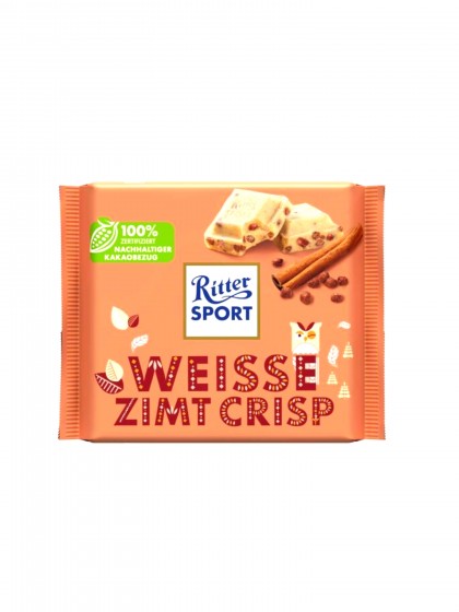 Ritter Sport Weisse Zimt Crisp 100g