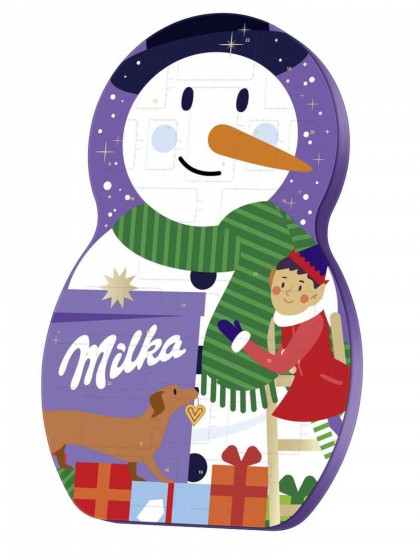 Calendar advent Om zapada Milka 236g