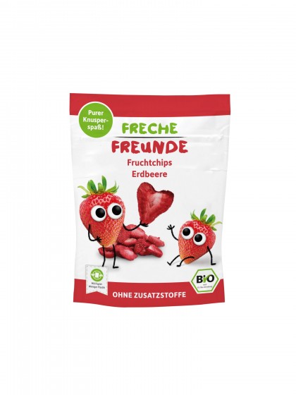 Freche Freund capsuni crocante BIO 12g