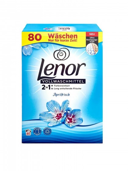 Detergent pudra Lenor Aprilfrisch 80sp