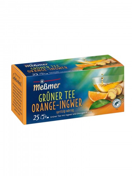 Ceai verde Messmer Orange ghimbir