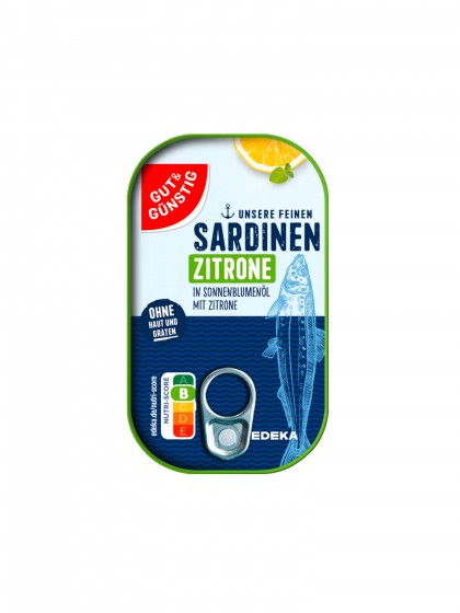 GG sardine ulei lamaie 125g