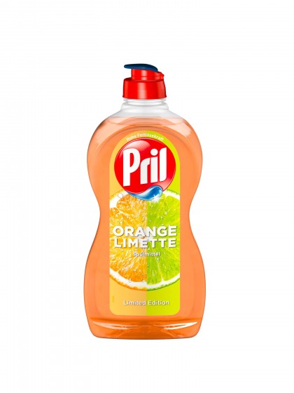 Detergent vase Pril orange 450ml
