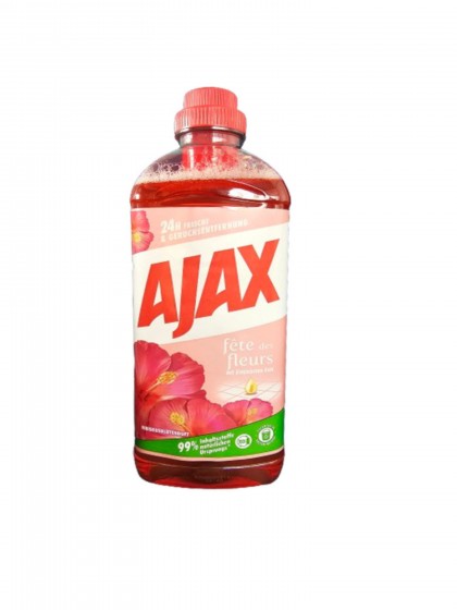 Solutie curatenie AJAX univ 1l hibiscus