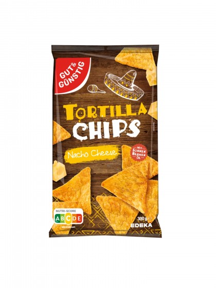 Tortilla Chips Nacho Cheese 300g