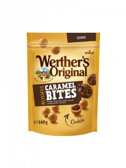 Werthers Caramel Bites Cookie 140g