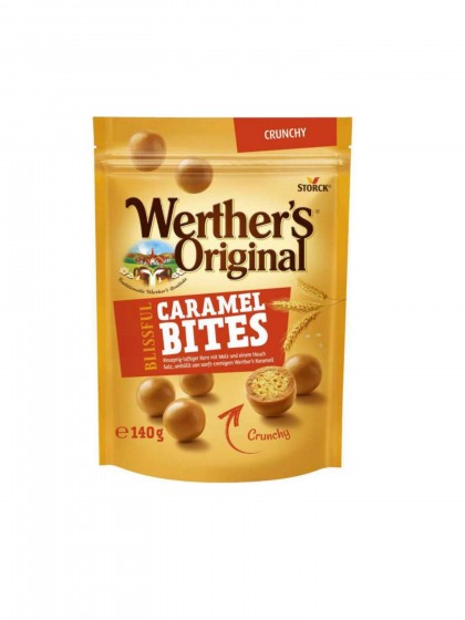 Wherthers original Caramel Bites cruncy 140g