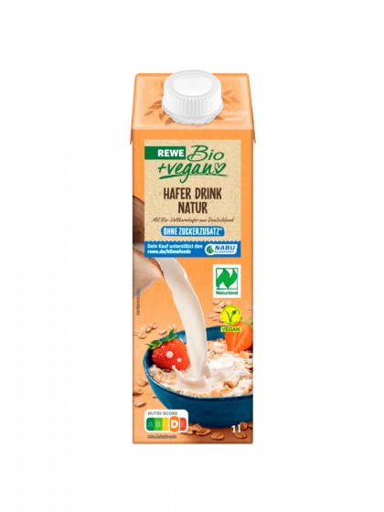 Bautura vegetala Rewe Bio ovaz 1l