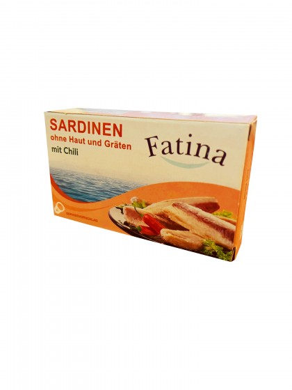 Fatina sardine ulei chili 125g