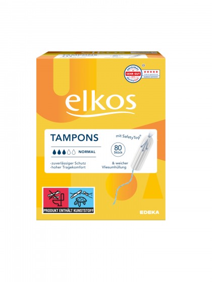Elkos tampoane normal 80buc
