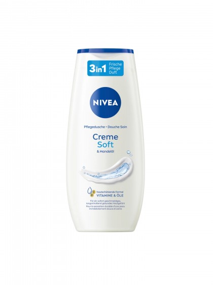 Gel dus Nivea 3in1 Mandelol 250ml