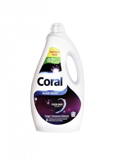 Detergent Coral Black Velvet 40sp 2l