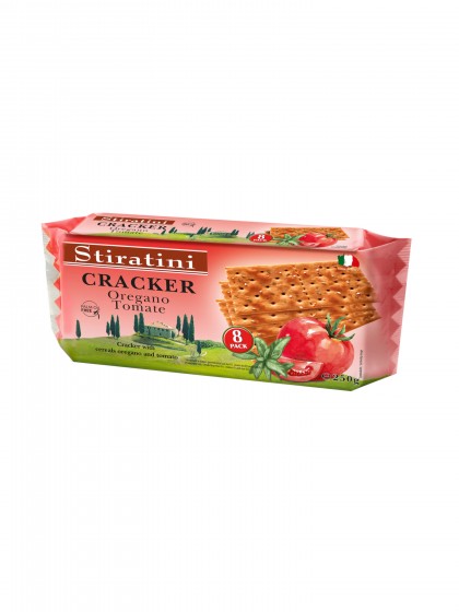Biscuiti cracker oregano tomate 250g