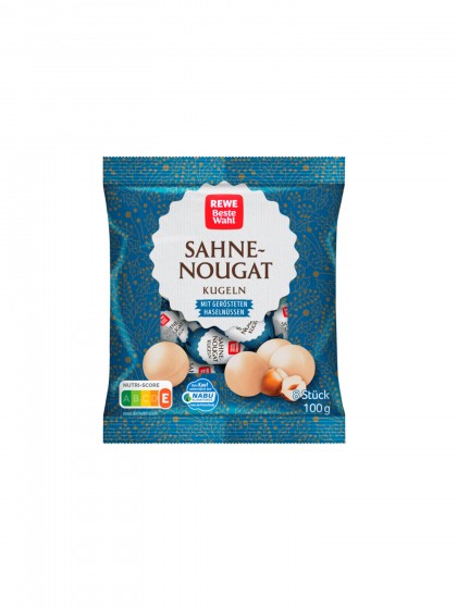 Rewe bile sahne nougat 100g