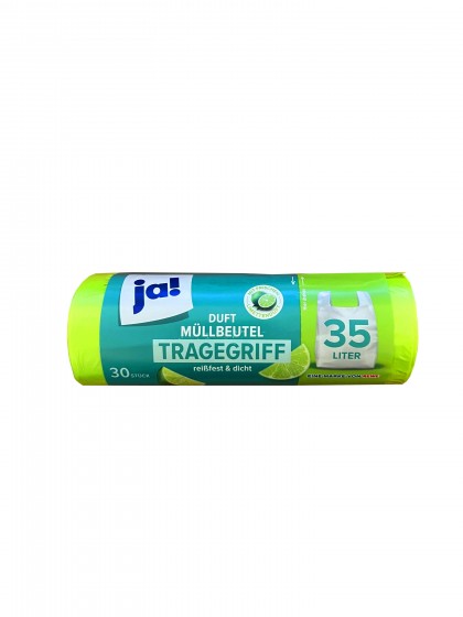 Ja saci gunoi 35l 30buc limette