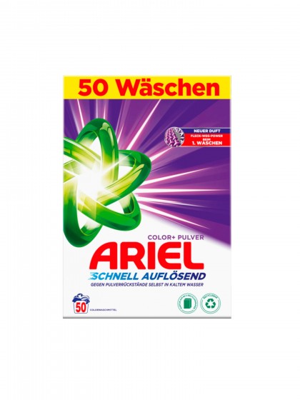 Ariel color pudra 50sp 3kg
