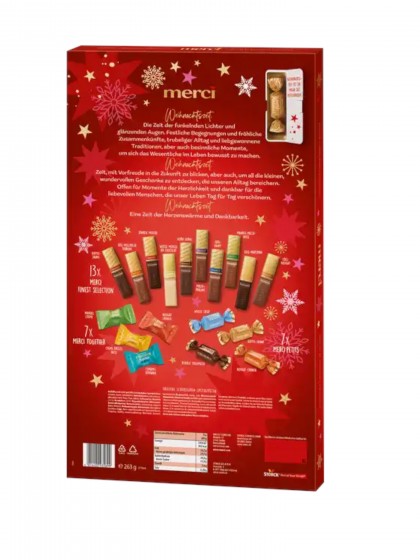 Merci Calendar advent 263g