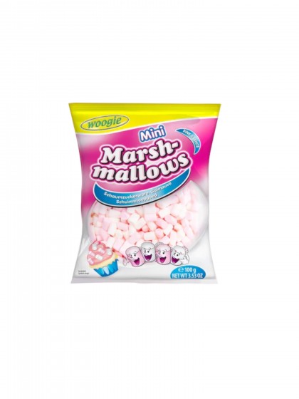 Mini bezele roz si alb 100g